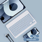 Bluetooth Wireless Keyboard & Mouse For Apple, Android, Windows Tablets