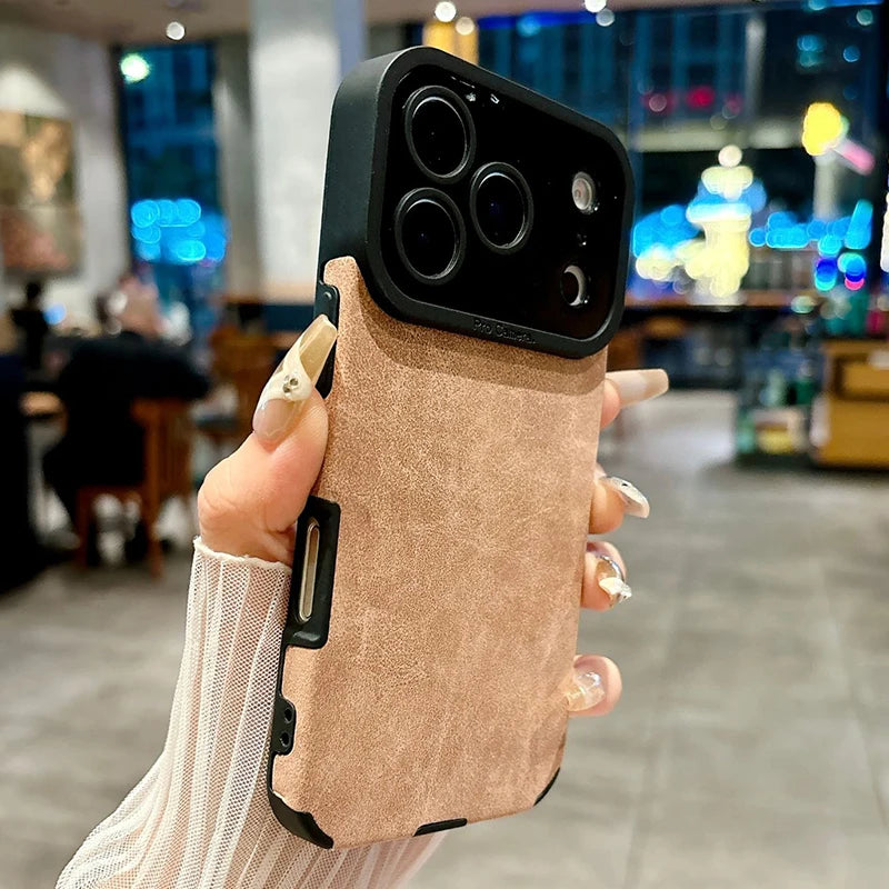 Apple iPhone Luxury Lambskin Leather Case