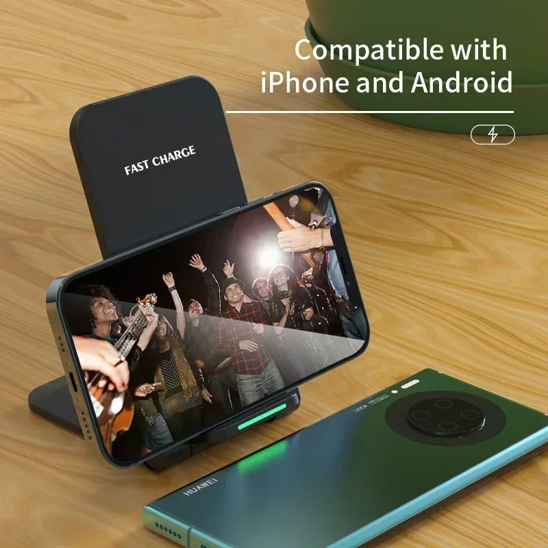 Apple & Android - 65W Wireless Charger Station
