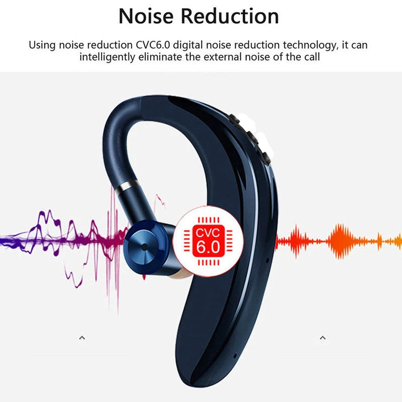 Sports Wireless Bluetooth Hooked Earphones with Mic