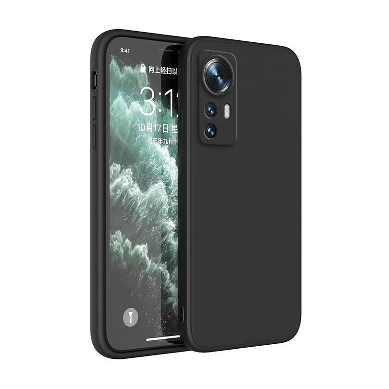 Xiaomi Luxury Original Liquid Silicone Phone Case