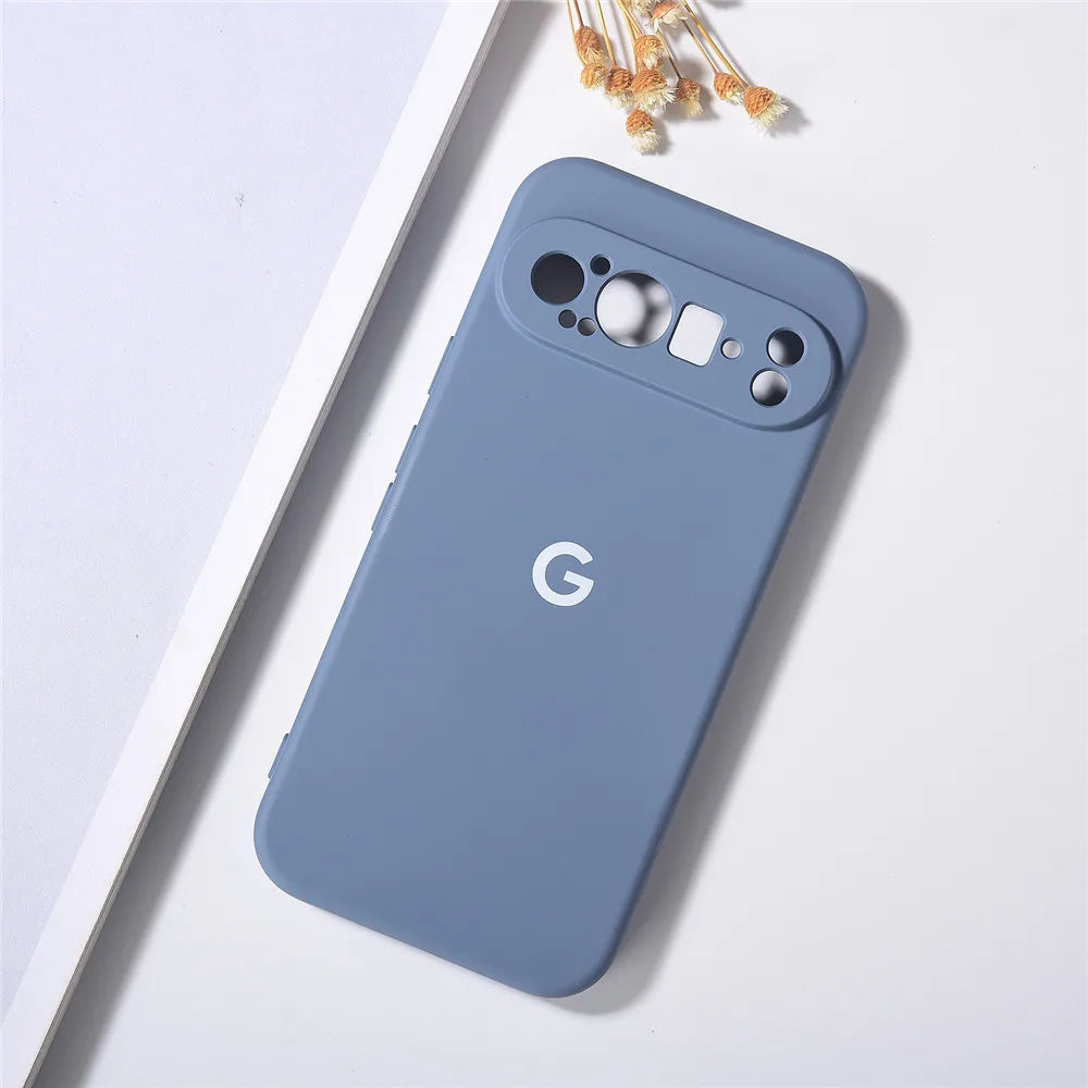 Google Pixel Logo Silicone Shockproof Case