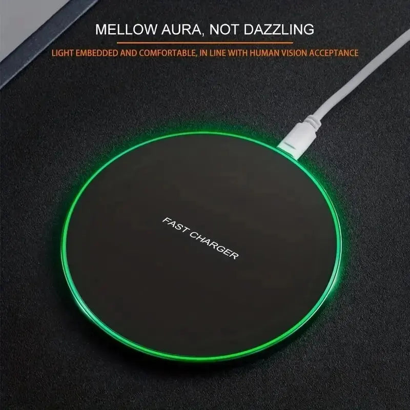 30W Wireless Fast Charging Docking Station - Apple & Android