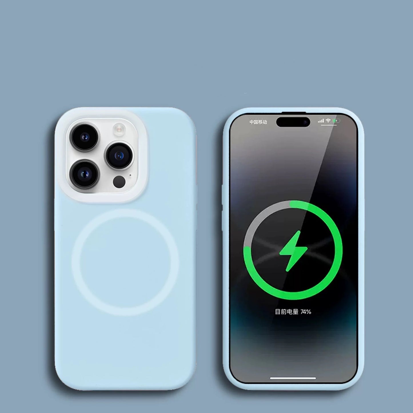 Apple iPhone Premium iPhone Liquid Jelly Magsafe Case