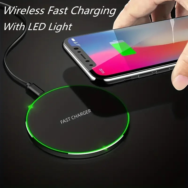 30W Wireless Fast Charging Docking Station - Apple & Android