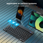 Bluetooth Wireless Keyboard & Mouse For Apple, Android, Windows Tablets