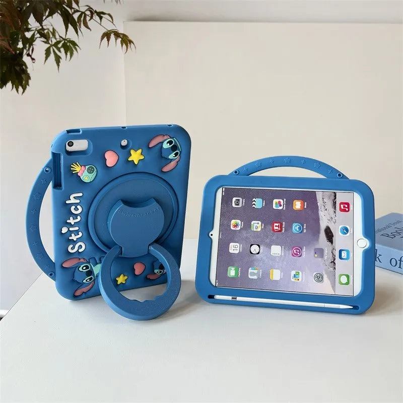Samsung Galaxy Tablet Kids Stitch Silicone Case
