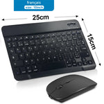 Bluetooth Wireless Keyboard & Mouse For Apple, Android, Windows Tablets