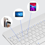Bluetooth Wireless Keyboard & Mouse For Apple, Android, Windows Tablets