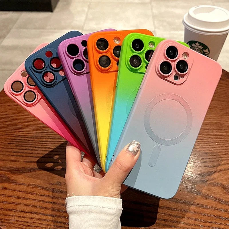 Apple iPhone Gradient Pattern Magsafe Case