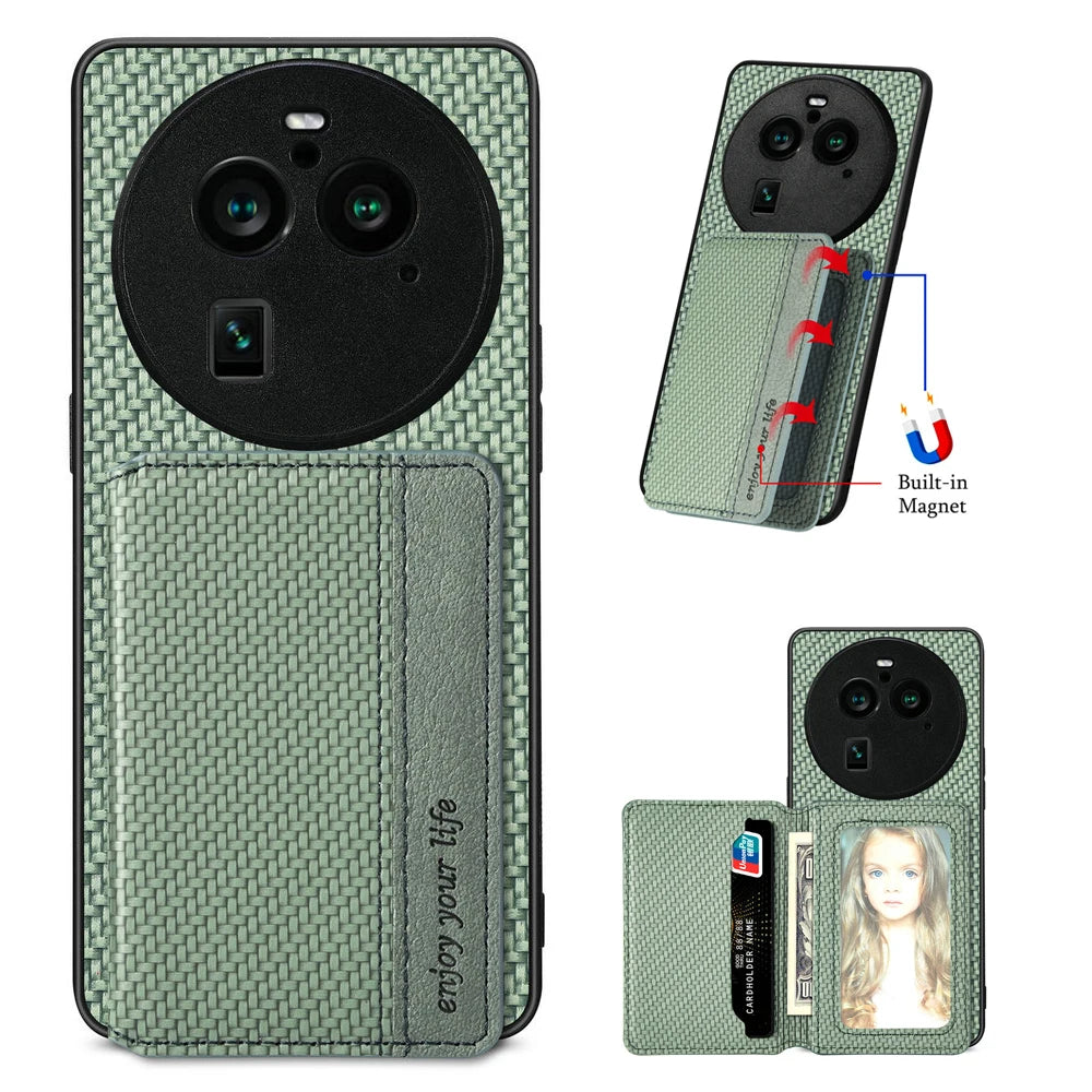 Realme GT 8 Pro Leather Card Case RFID Wallet Magnetic Back Cover