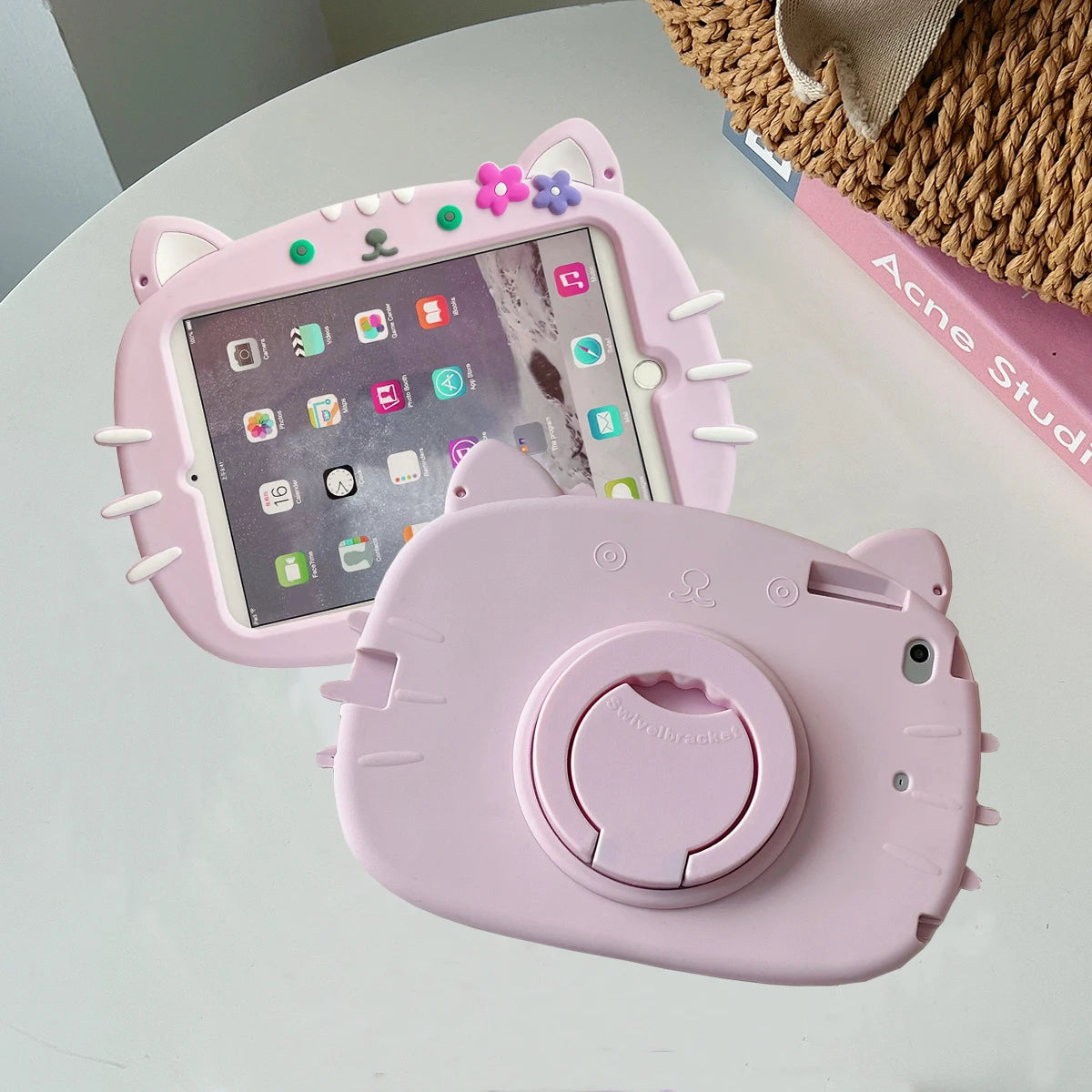 Samsung Galaxy Tablet Kids Cartoon Silicone Case