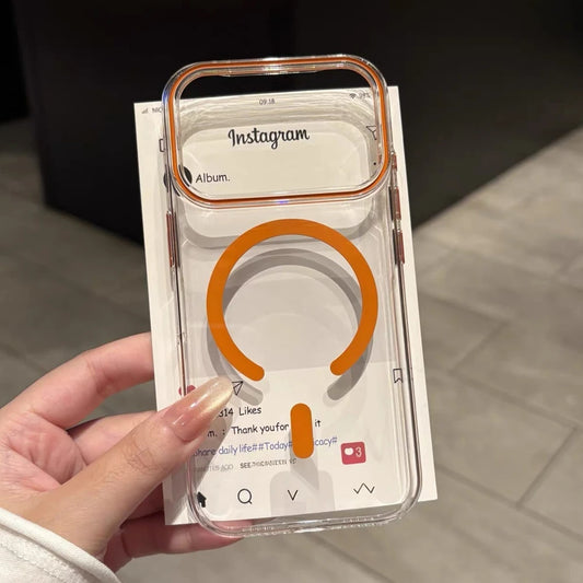 Apple iPhone Transparent Magsafe Hard Case