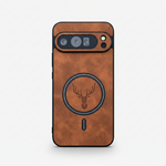 Google Pixel - Lightweight Leather-Look MagSafe Case by Mobile Supplies Online