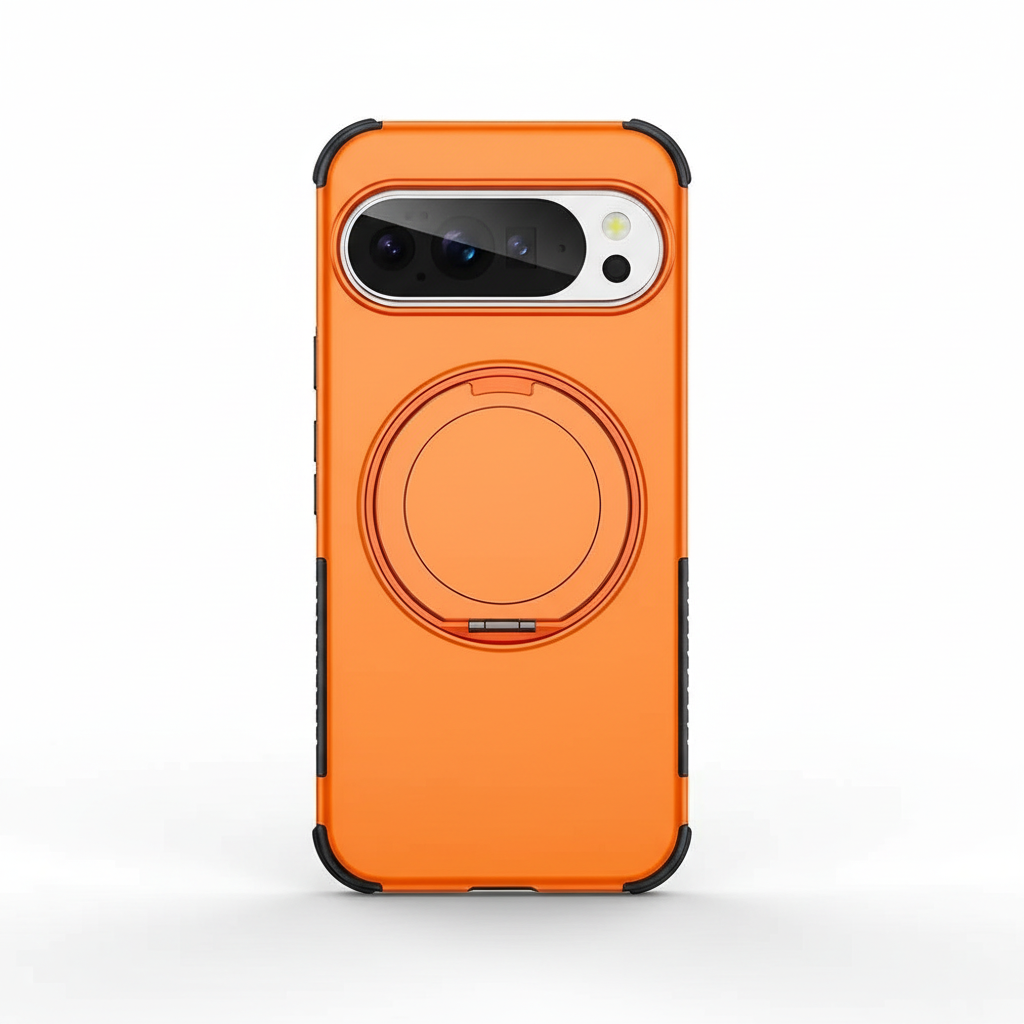Google Pixel - Magnetic Rotating Stand Phone Bumper Case by Mobile Supplies Online
