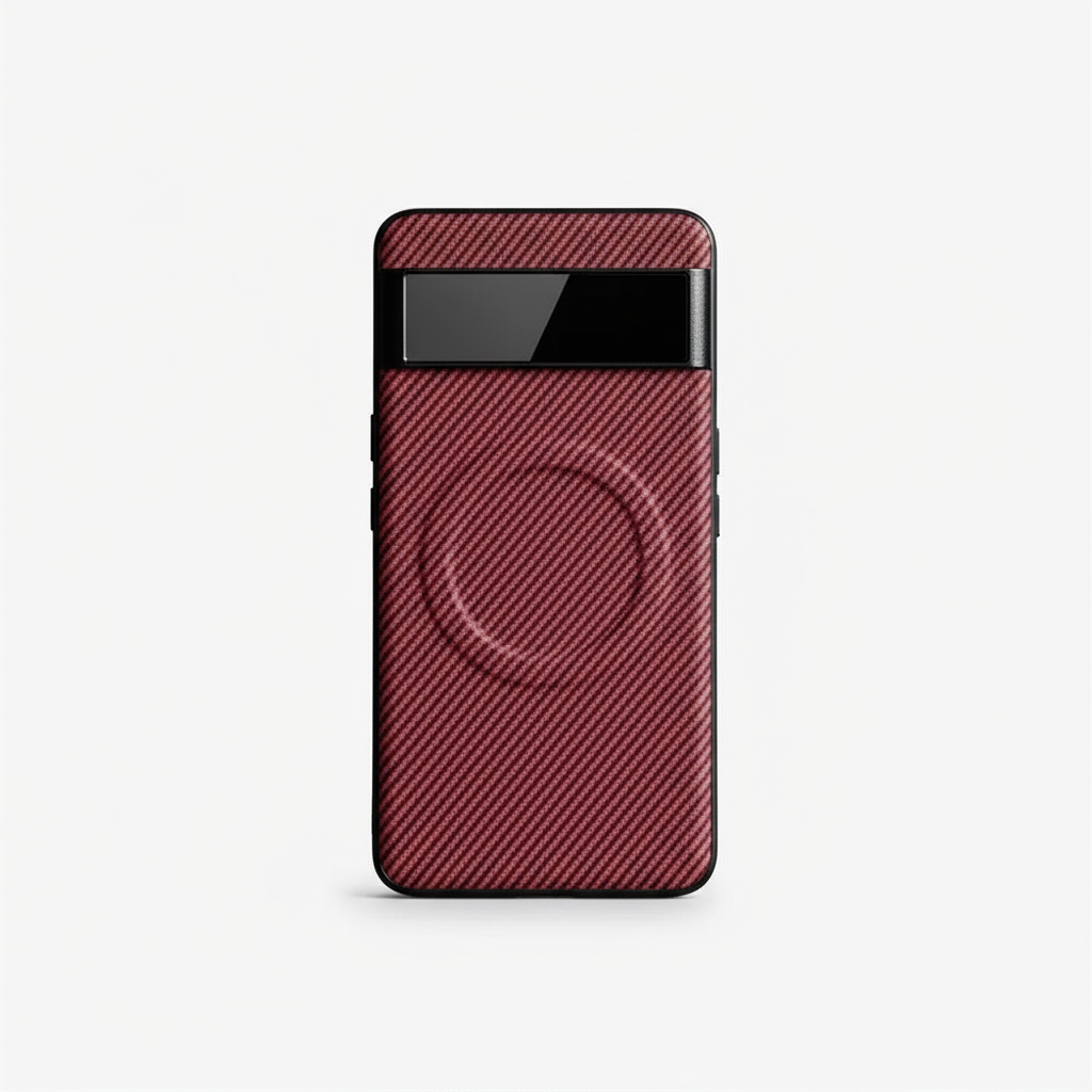 Google Pixel - Woven-Look Magnetic MagSafe Bumper Case by Mobile Supplies Online