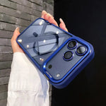 Apple iPhone - Case With Magnetic Lens Protector & Stand