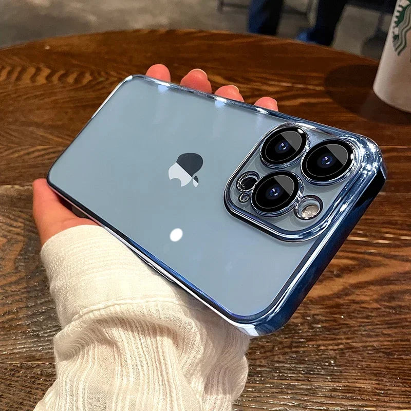 Apple iPhone - Clear Case With Lens Protector
