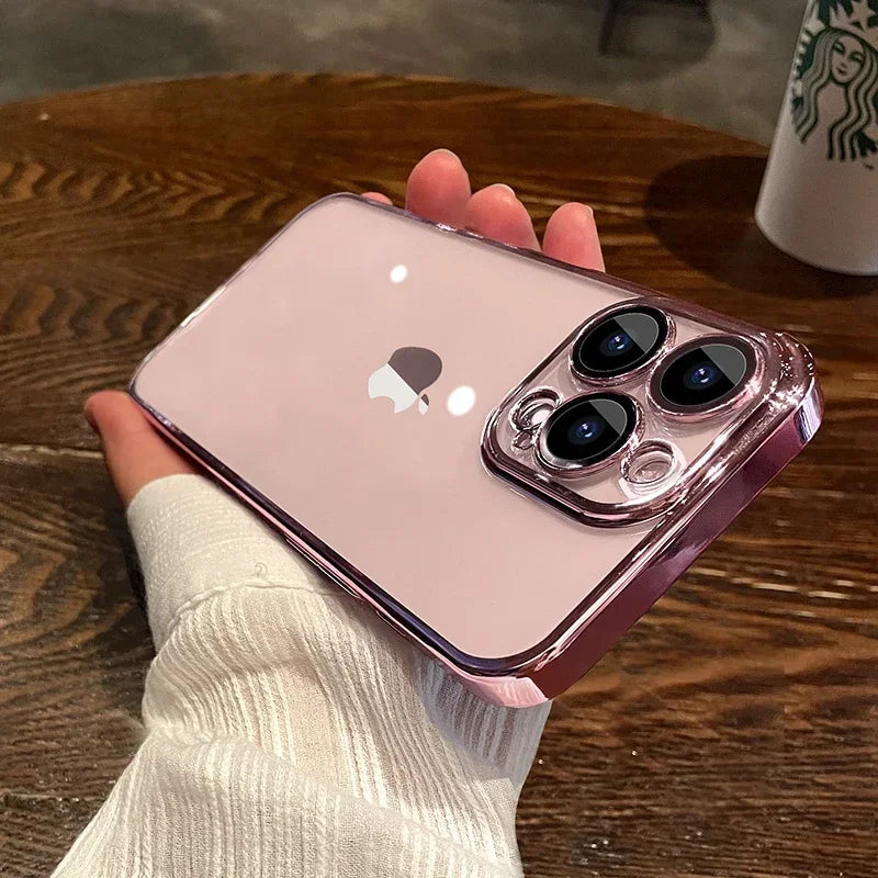 Apple iPhone - Clear Case With Lens Protector