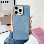 Apple iPhone - Cowboy Design Fabric Shockproof Case
