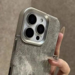 Apple iPhone - Cowboy Design Fabric Shockproof Case