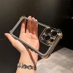 Apple iPhone - Elegant Phone Case with Lens Protector