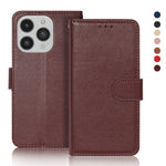 Apple iPhone - Genuine Leather Flip Case