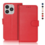 Apple iPhone - Genuine Leather Flip Case