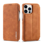 Apple iPhone - Genuine Leather Wallet Case With