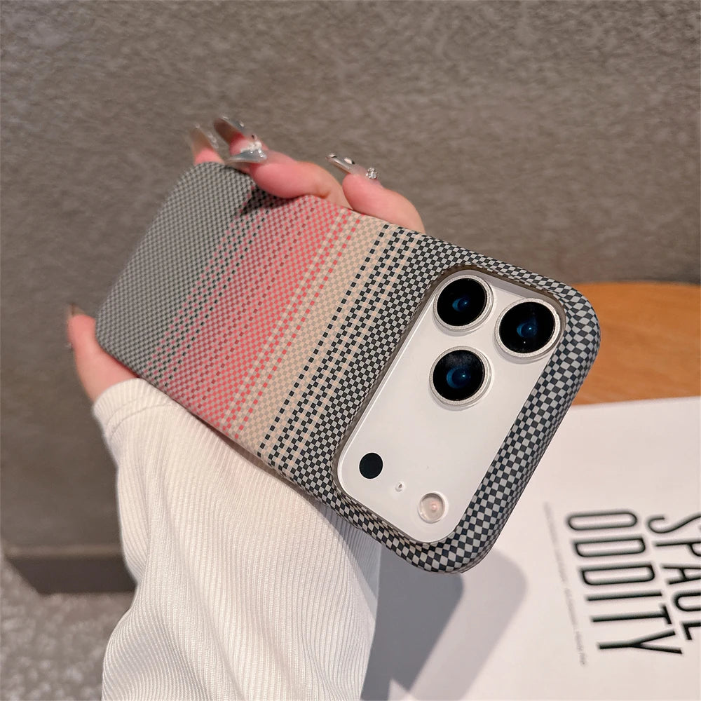 Apple iPhone - Kevlar Carbon Fibre Case
