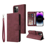 Apple iPhone - Leather Case With Card Slots & Magnetic Closure
