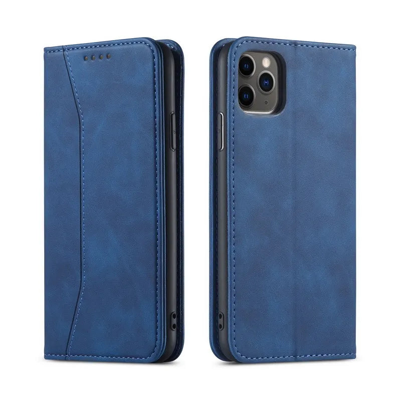 Apple iPhone - Leather Flip Wallet Case With Card Slot