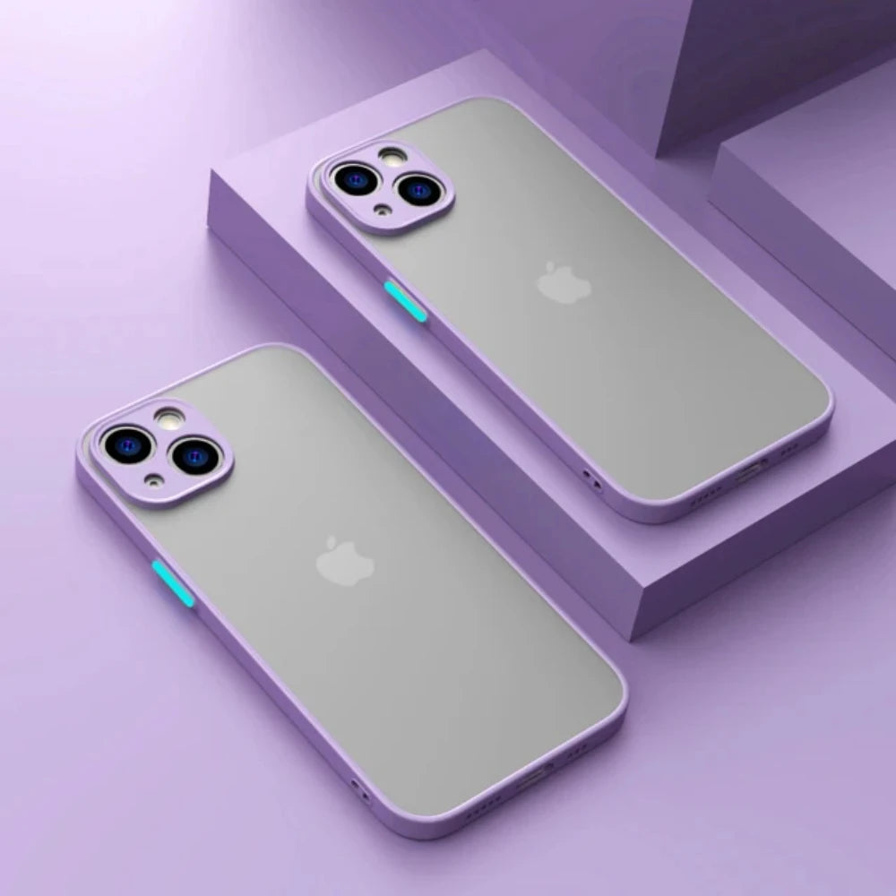 Apple iPhone - Logo Shockproof Matte Case