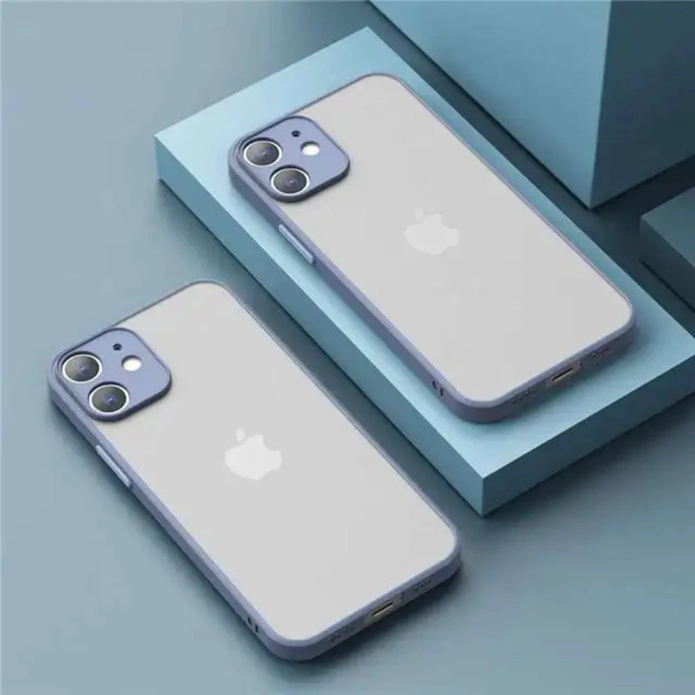 Apple iPhone - Logo Shockproof Matte Case