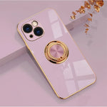 Apple iPhone - Luxury Case with Ring Stand