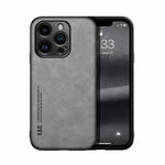 Apple iPhone -  Luxury Leather Case with Magnetic Car Mount