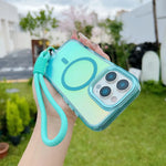 Apple iPhone - Luxury Magnetic MagSafe Case with Lanyard