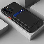 Apple iPhone - Luxury Silicone Wallet Case With Card Holder