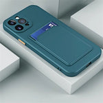 Apple iPhone - Luxury Silicone Wallet Case With Card Holder