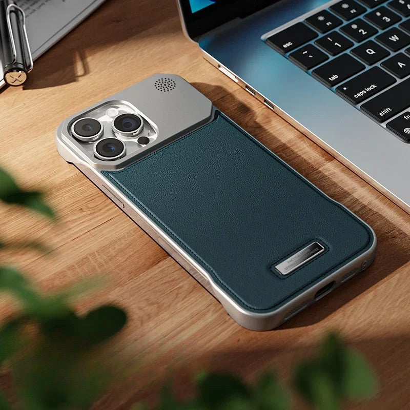 Apple iPhone - Luxury Sleek Leather Case