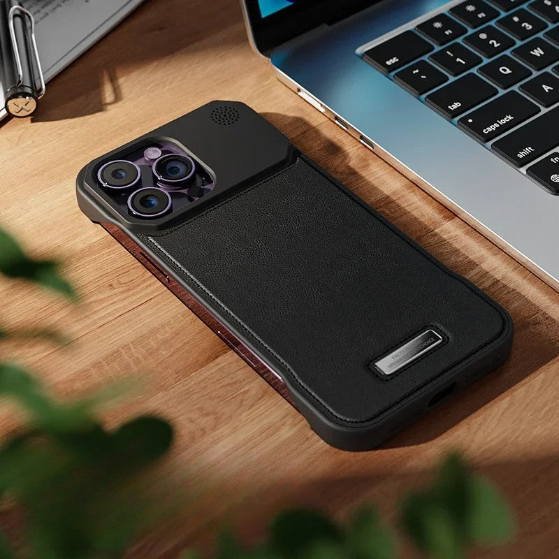 Apple iPhone - Luxury Sleek Leather Case