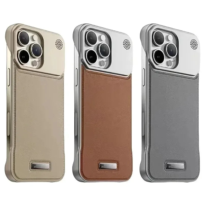 Apple iPhone - Luxury Sleek Leather Case