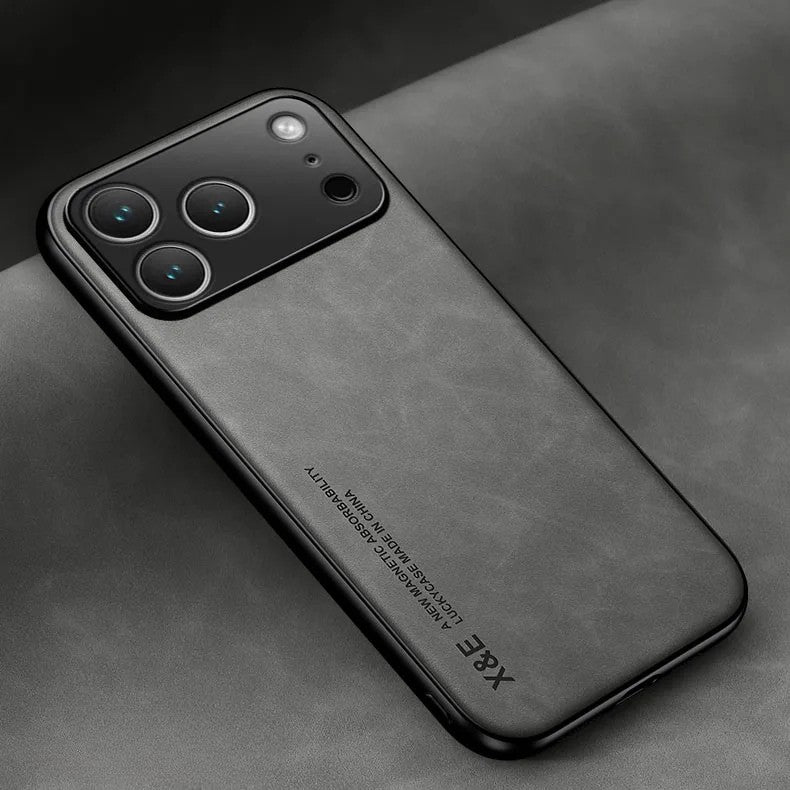 Apple iPhone - Luxury Slim Leather Look Case