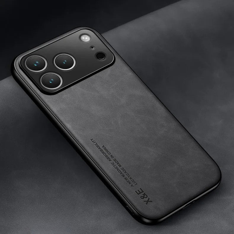 Apple iPhone - Luxury Slim Leather Look Case