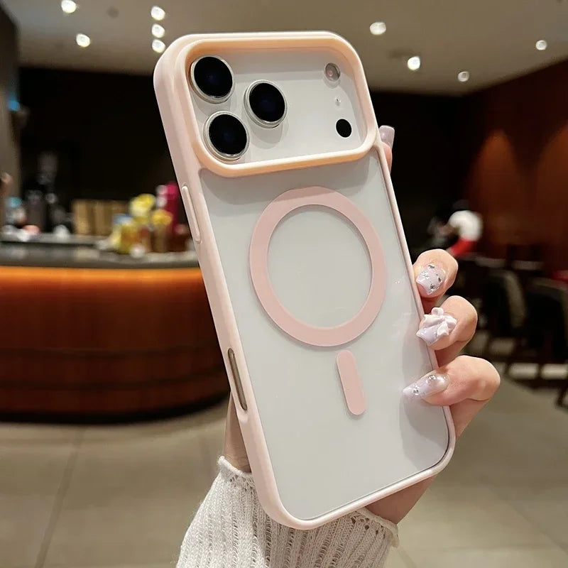 Apple iPhone - Luxury Transparent Hard MagSafe Case