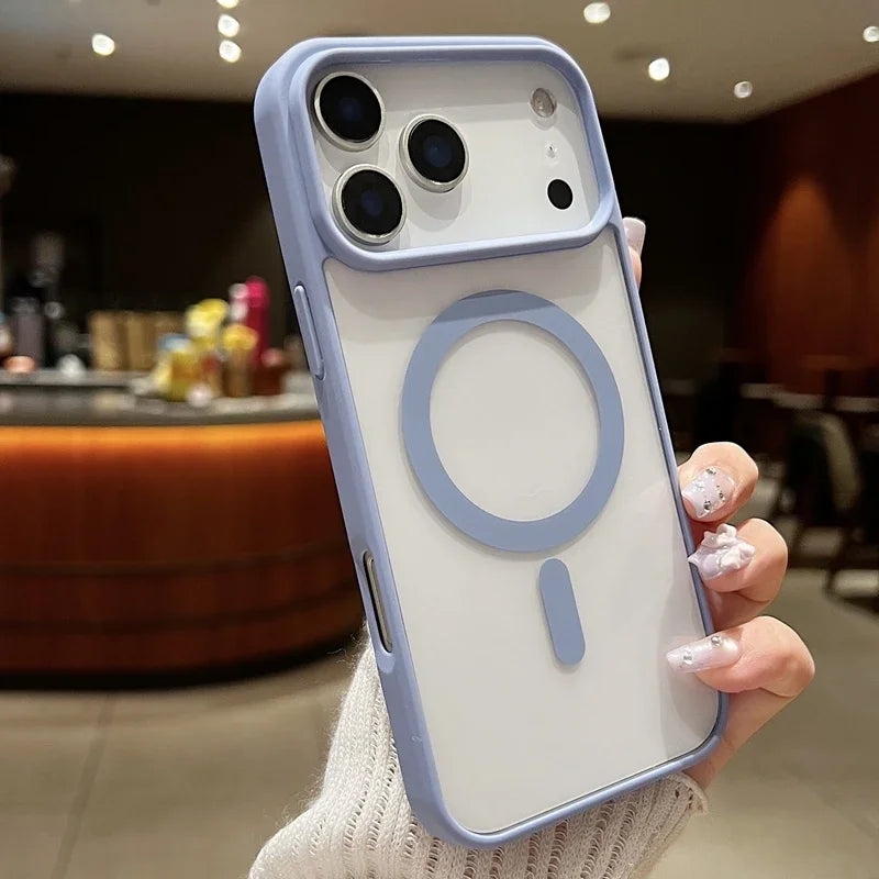 Apple iPhone - Luxury Transparent Hard MagSafe Case