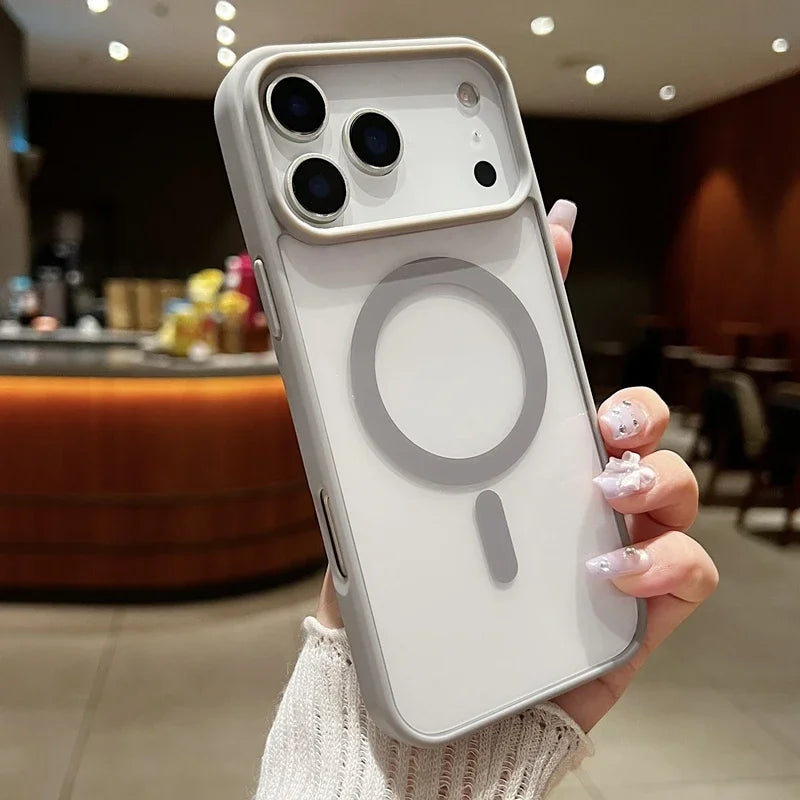Apple iPhone - Luxury Transparent Hard MagSafe Case