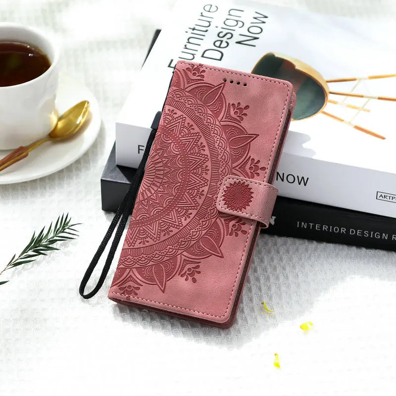 Apple iPhone - Magnet Leather Wallet Case