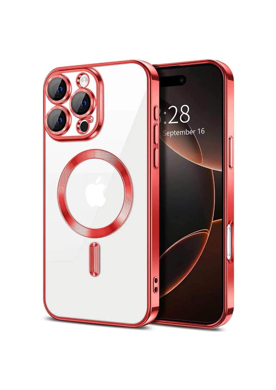 Apple iPhone - MagSafe Clear Case with Lens Protector