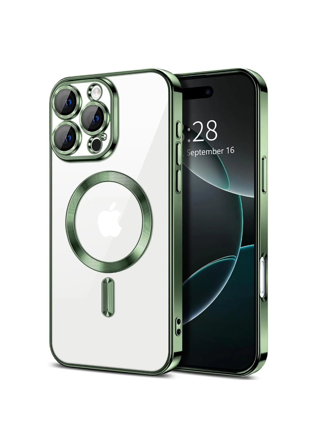 Apple iPhone - MagSafe Clear Case with Lens Protector